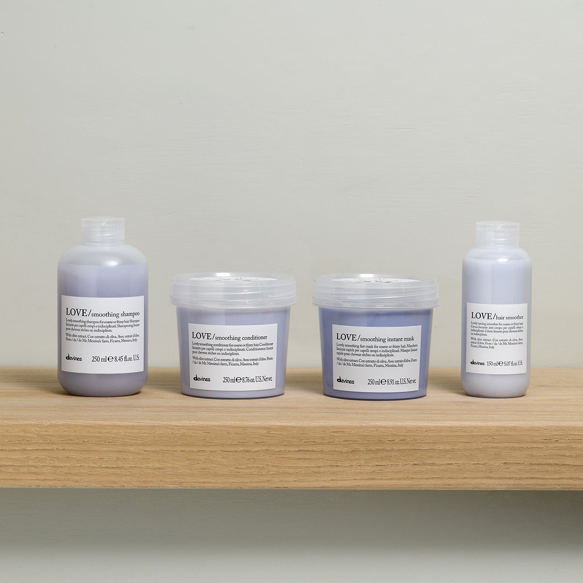 Translation missing: es.products.general.vendor: ESSENTIAL HAIRCARE LOVE Smoothing Shampoo Champú suavizante para cabello grueso o encrespado-100x.jpg?v=1764343073
