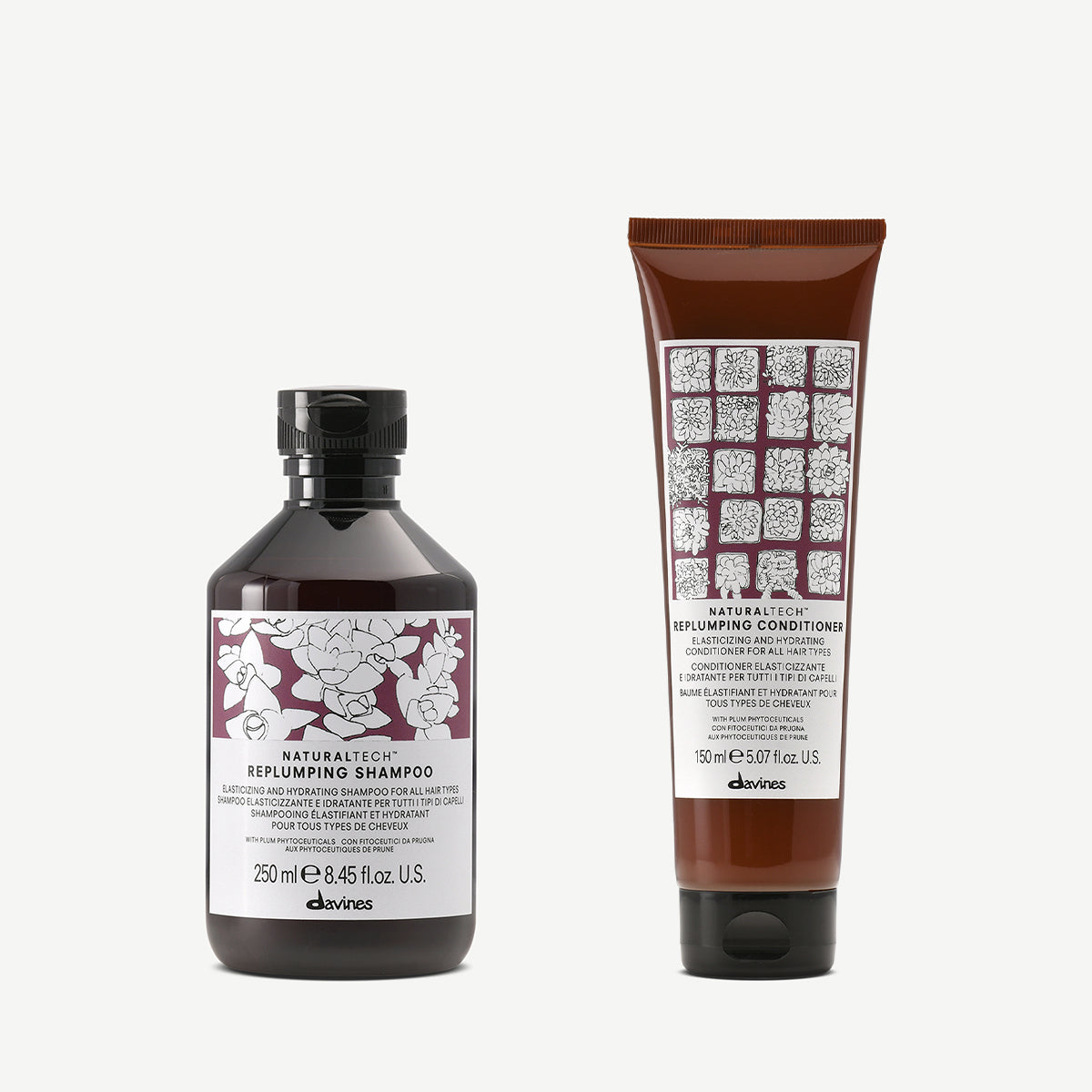 Kit REPLUMPING champú y acondicionador 1  Davines
