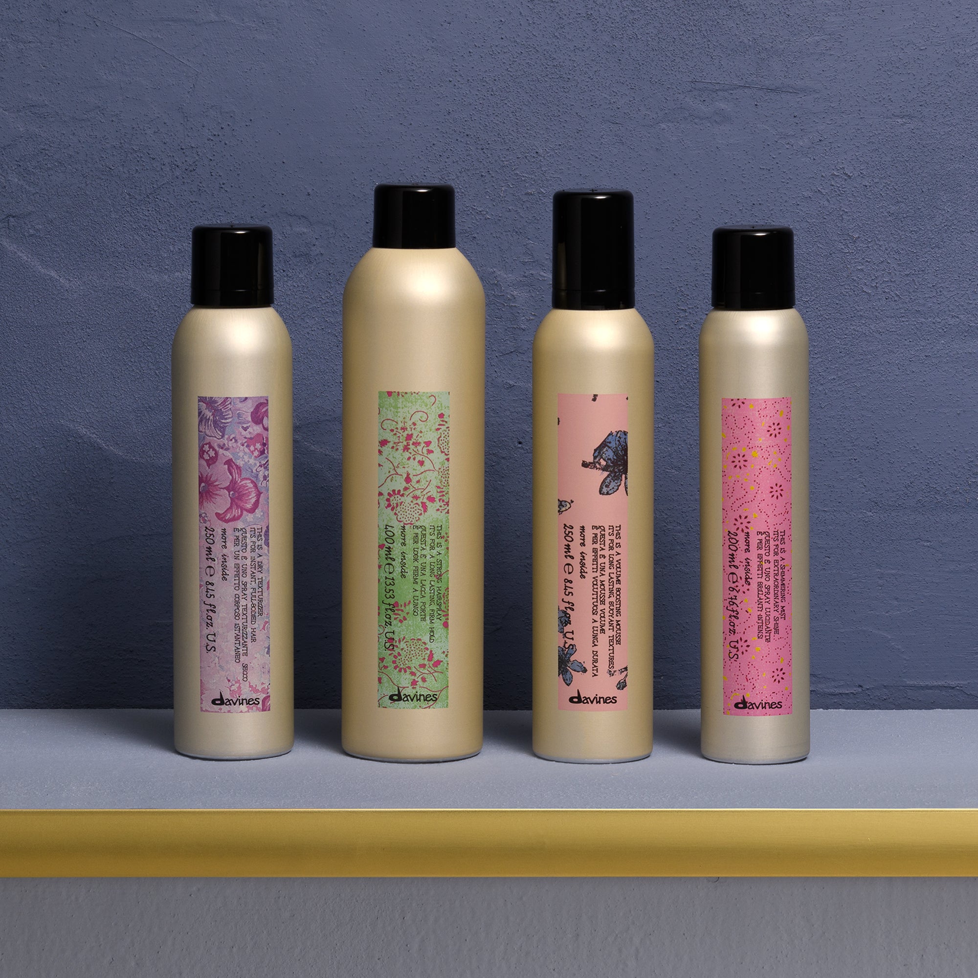 This Is A Strong Hair Spray Laca de fijación fuerte para estilos de larga duración 400 ml  Davines
